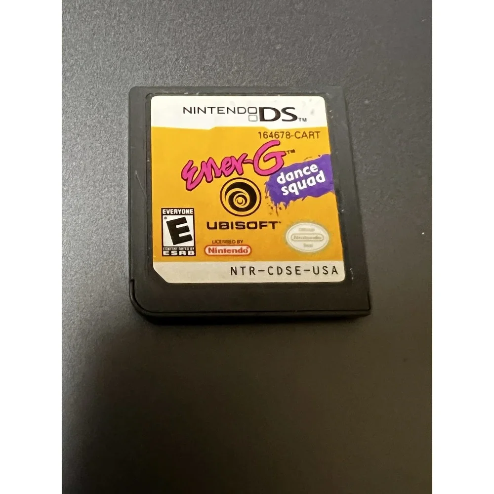Ener-G Dance Squad Nintendo DS Game Cartridge Ubisoft NTR-CDSE-USA
